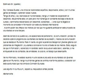 Escribir una carta simple de agradecimiento por una beca - Formato de ...