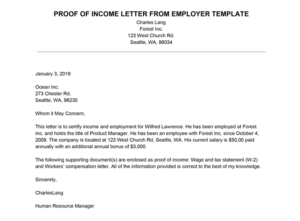 Carta de verificación de empleo: modelo y formato a utilizar Carta de verificación de empleo: modelo y formato a utilizar